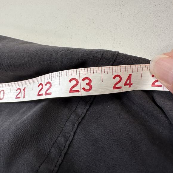 Mercedes Benz Logo Collection Mens L Jacket Black Pocket Zipper button Mock Neck - Picture 4 of 16